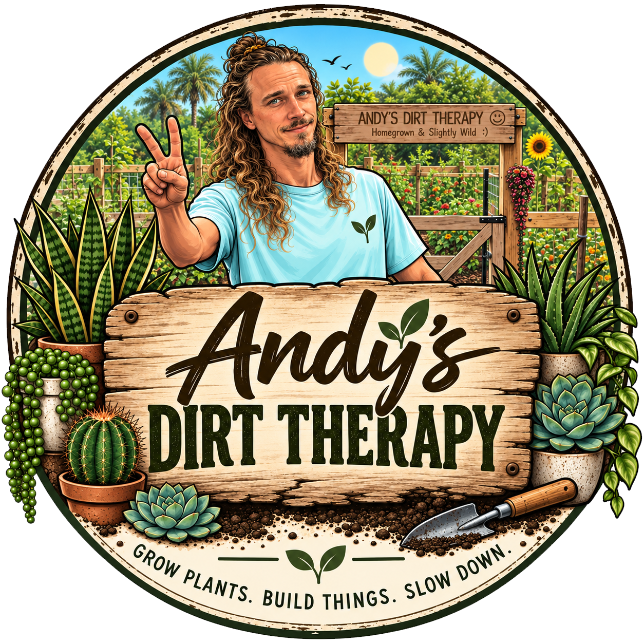Andy's Dirt Therapy logo